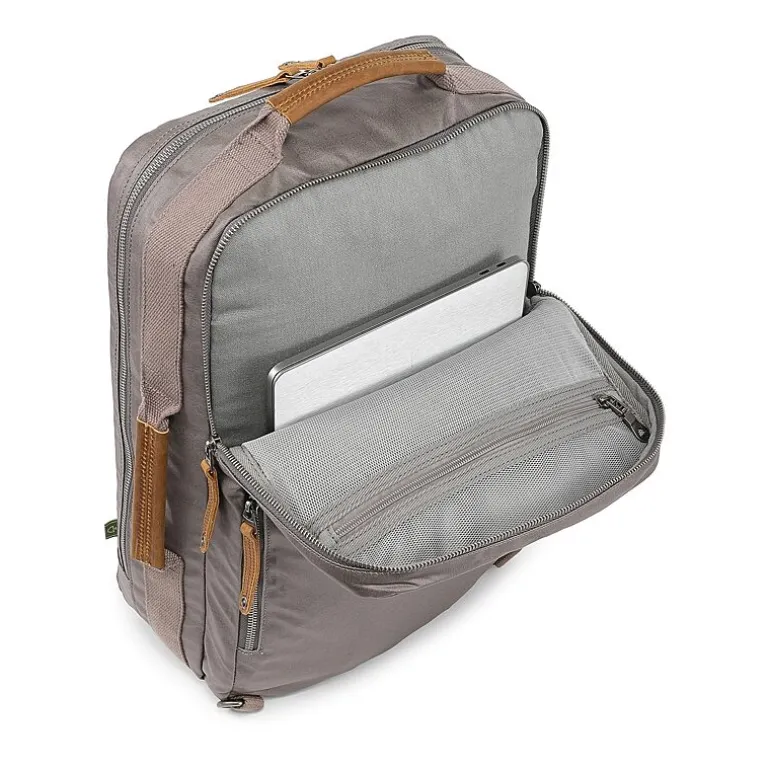 TSD Brand Madrone Coated Canvas Unisex Adult Backpack