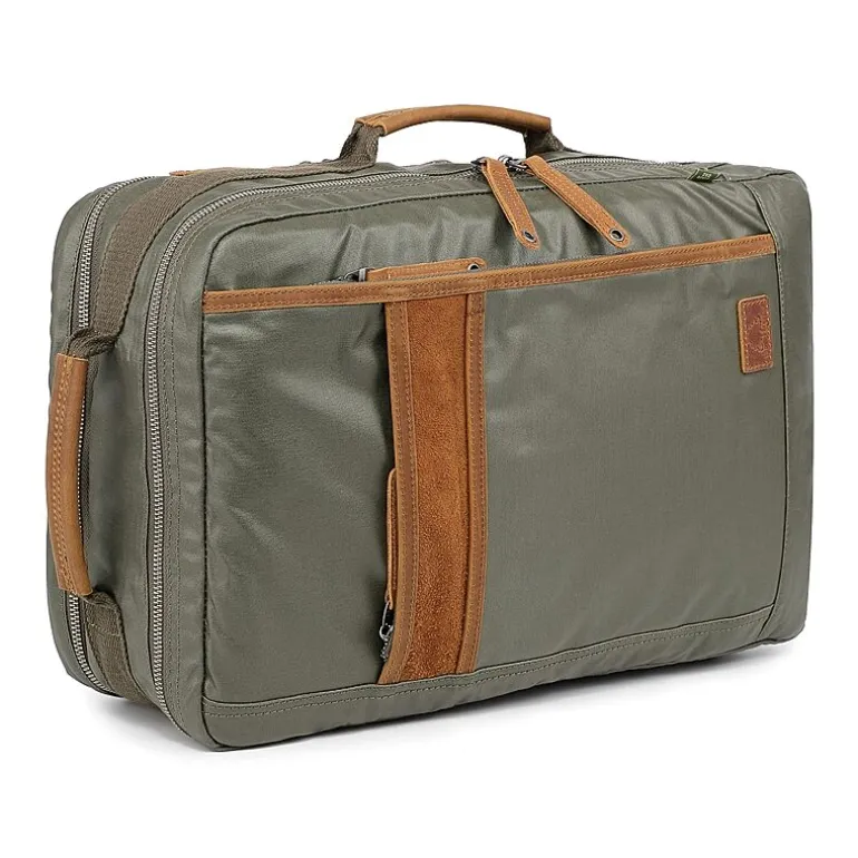 TSD Brand Madrone Coated Canvas Unisex Adult Backpack