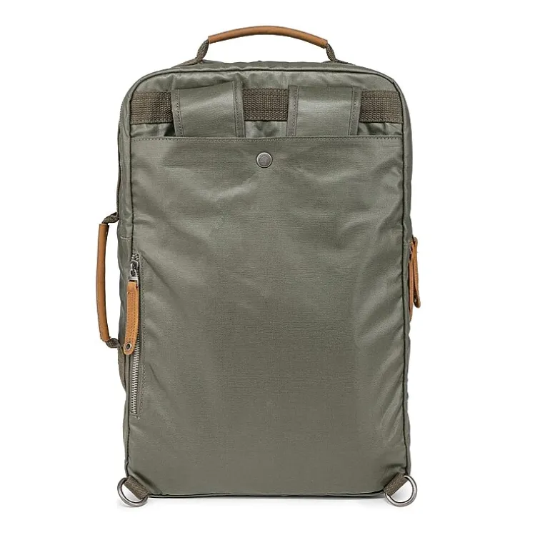 TSD Brand Madrone Coated Canvas Unisex Adult Backpack