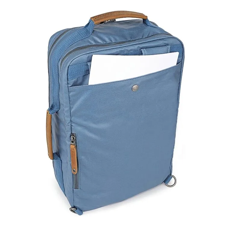 TSD Brand Madrone Coated Canvas Unisex Adult Backpack
