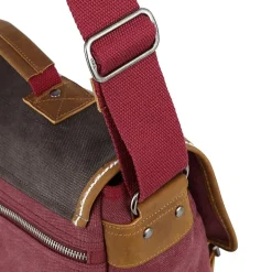 TSD Brand Mountain Wood Messenger Bag