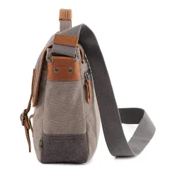 TSD Brand Mountain Wood Messenger Bag