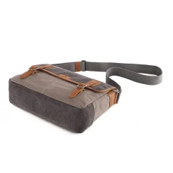 TSD Brand Mountain Wood Messenger Bag