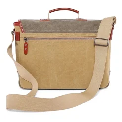 TSD Brand Mountain Wood Messenger Bag
