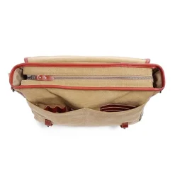 TSD Brand Mountain Wood Messenger Bag