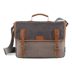 TSD Brand Mountain Wood Messenger Bag