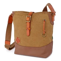 TSD Brand Redwood Crossbody Messenger Bag