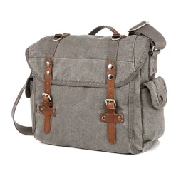 TSD Brand Silver Road Messenger Messenger Bag