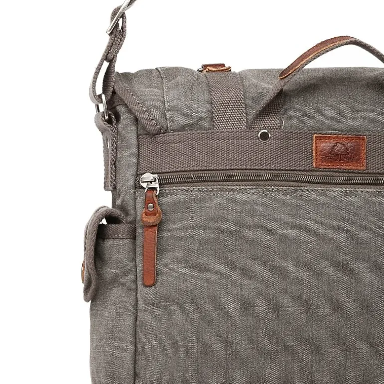 TSD Brand Silver Road Messenger Messenger Bag