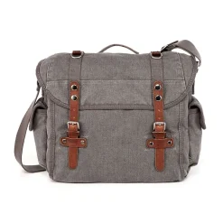 TSD Brand Silver Road Messenger Messenger Bag