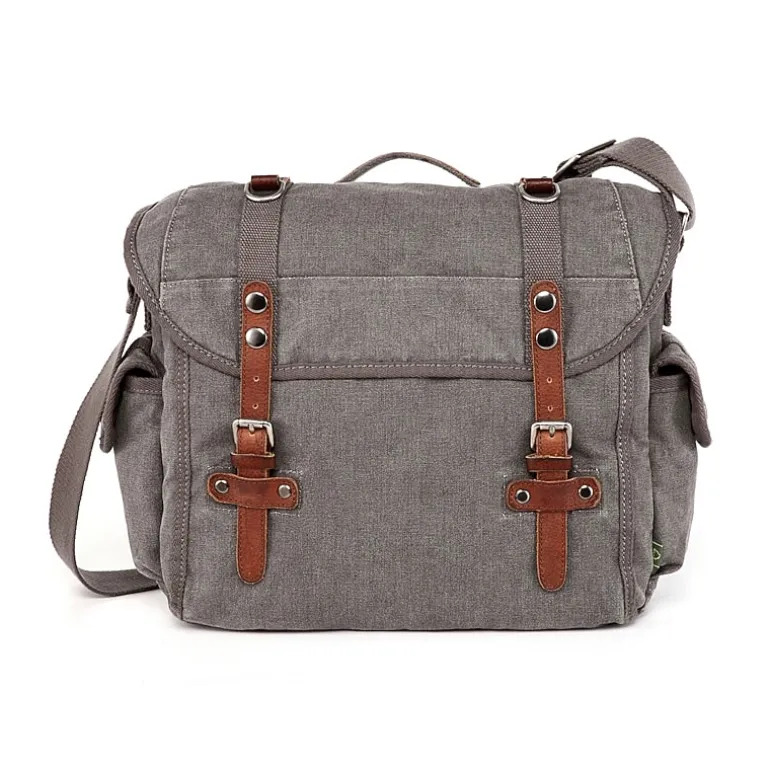 TSD Brand Silver Road Messenger Messenger Bag