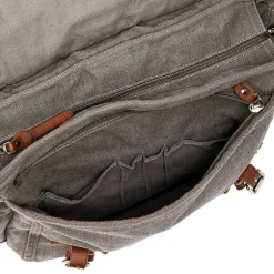 TSD Brand Silver Road Messenger Messenger Bag