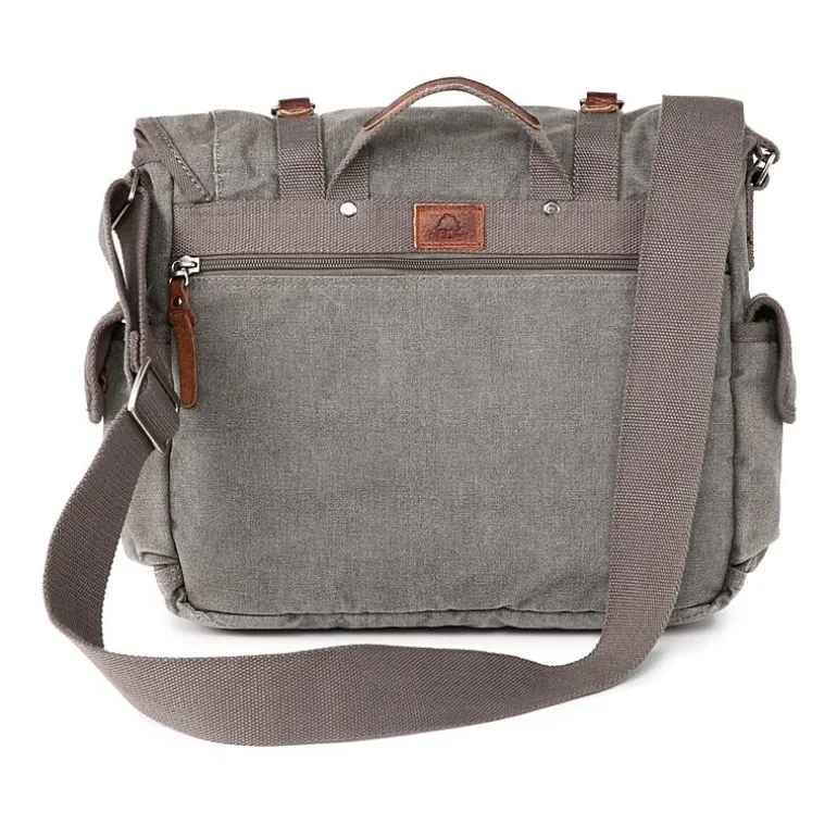 TSD Brand Silver Road Messenger Messenger Bag