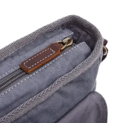 TSD Brand Spring Palm Crossbody Messenger Bag
