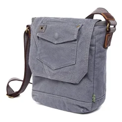 TSD Brand Spring Palm Crossbody Messenger Bag