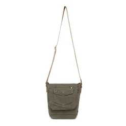 TSD Brand Spring Palm Crossbody Messenger Bag