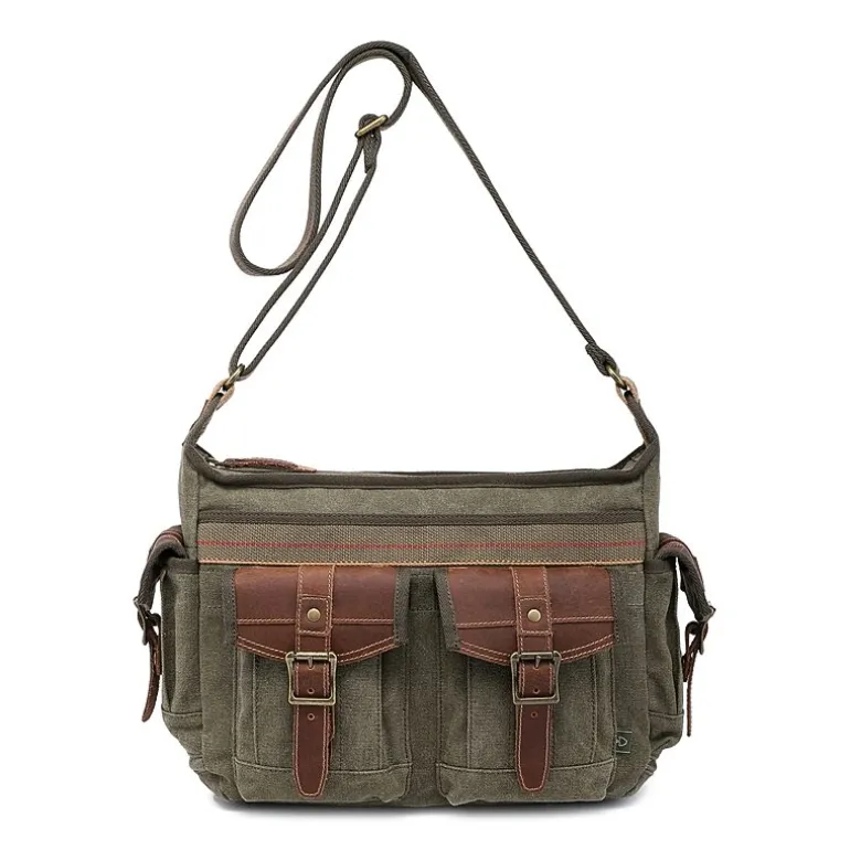 TSD Brand Turtle Ridge Mail Messenger Bag