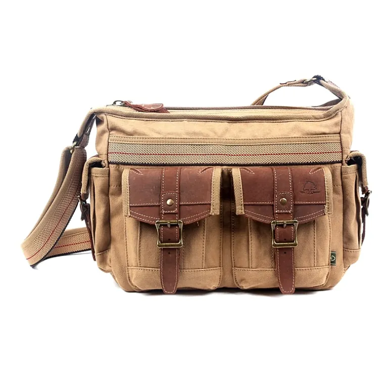 TSD Brand Turtle Ridge Mail Messenger Bag