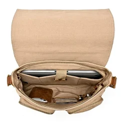TSD Brand Valley Oak Messenger Bag