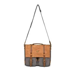 TSD Brand Valley Oak Messenger Bag