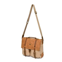 TSD Brand Valley Oak Messenger Bag