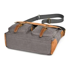 TSD Brand Valley Oak Messenger Bag