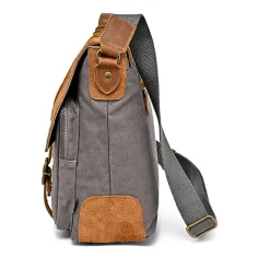 TSD Brand Valley Oak Messenger Bag