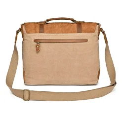 TSD Brand Valley Oak Messenger Bag