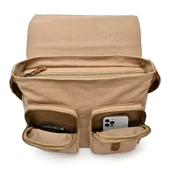 TSD Brand Valley Oak Messenger Bag