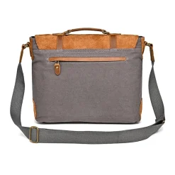 TSD Brand Valley Oak Messenger Bag