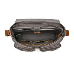 TSD Brand Valley Oak Messenger Bag