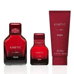 TUMI Kinetic [--:-- GMT] Eau De Parfum 3-Pc Gift Set 3.4 Oz ($230 Value)