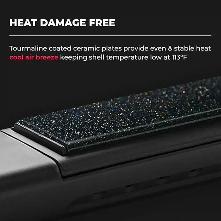 TYMO Airflow 50s Fast Heat Up 1" 2 In 1 Curler & Flat Iron Flat Iron