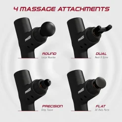 Tzumi Pro Fit Percussion Muscle Massage Gun