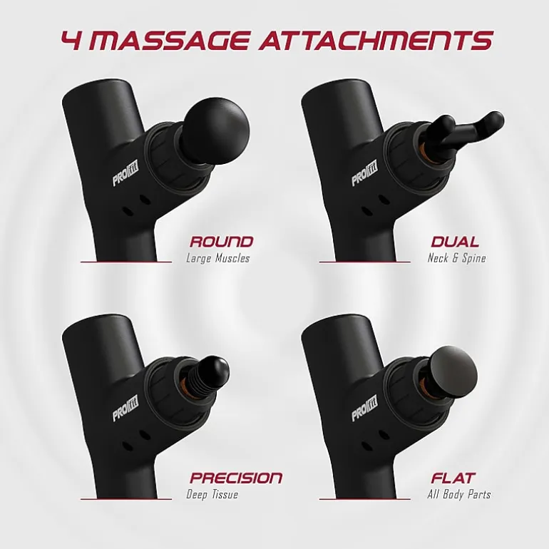 Tzumi Pro Fit Percussion Muscle Massage Gun