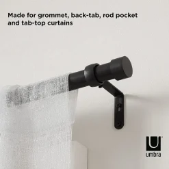 Umbra Mix & Match Cappa 1 IN Adjustable Curtain Rod