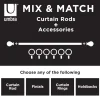 Umbra Mix & Match Geo 2-pc. Finials