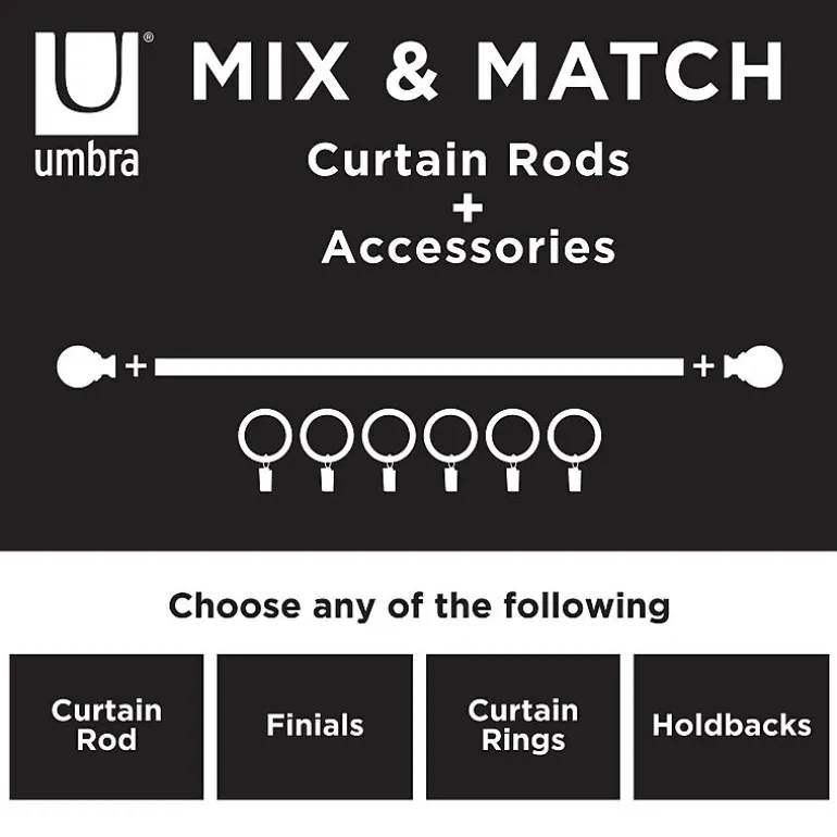 Umbra Mix & Match Marble 2-pc. Finials