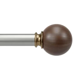 Umbra Mix & Match Walnut Ball 2-pc. Finials