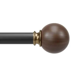 Umbra Mix & Match Walnut Ball 2-pc. Finials