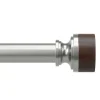Umbra Mix & Match Wood Cap 2-pc. Finials