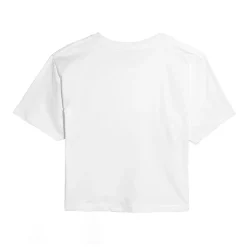 Umbrella Woodstock Cropped Tee Womens Juniors Crew Neck Long Sleeve Regular Fit Peanuts Graphic T-Shirt