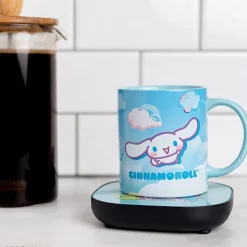 Uncanny Brands Hello Kitty and Friends Coffee Mug with Electric Mug Warmer