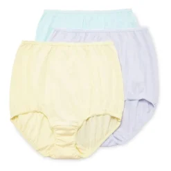 Underscore Cotton Womens 3 Pack Brief Panty