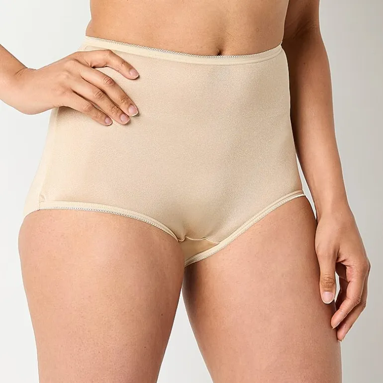 Underscore Nylon Womens 3 Pack Brief Panty