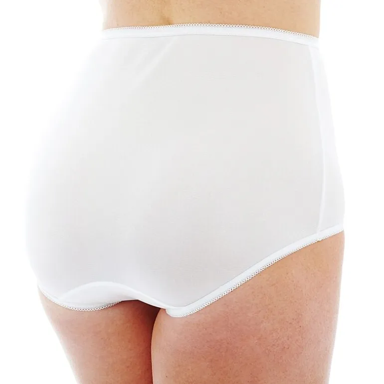 Underscore Nylon Womens 3 Pack Brief Panty