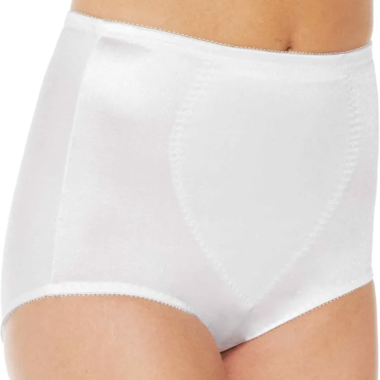 Underscore Rainbow Stretch Satin Tummy Panel Control Briefs