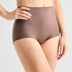 Underscore Rainbow Stretch Satin Control Briefs