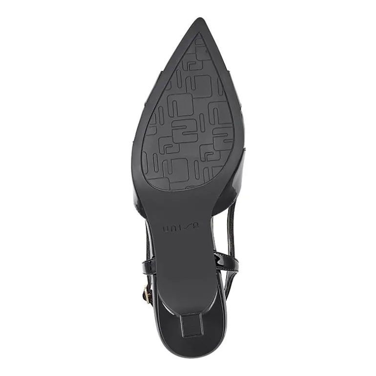 Unisa Zooma-J Womens Pointed Closed Toe Sculptural Heel Pumps