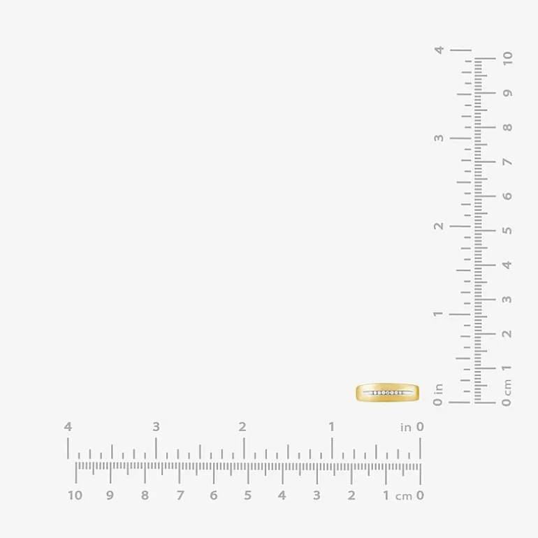Unisex Adult 1/3 CT. T.W. White Diamond 10K Two Tone Gold Halo Side Stone Ring Set
